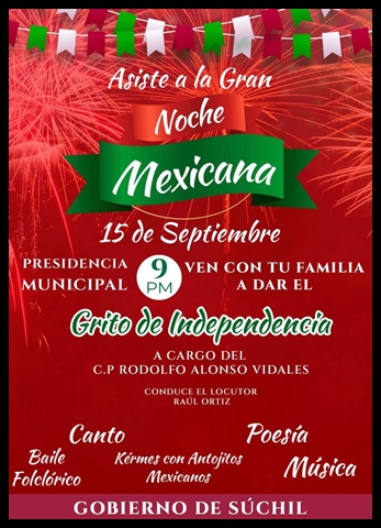 Noche del Grito de Independencia...